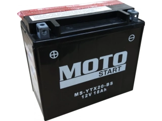 Motostart MS-YTX20-BS motobaterie 12V, 18Ah, 270A