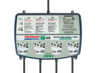TECMATE OPTIMATE Lithium 4s Quad Bank nabíječka 4x 12V/0,8A - TM484