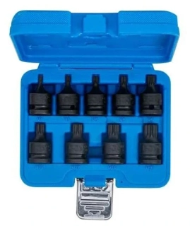 BGS 5487 Zástrčné hlavice 1/2" XZN M4 ÷ M16, rázové (Sada 9 dílů)