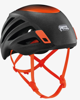 PETZL SIROCCO SM BLACK horolezecká přilba černo-oranžová