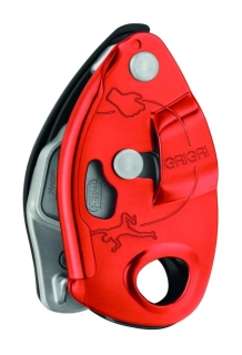PETZL GRIGRI jistící brzda červeno-oranžová