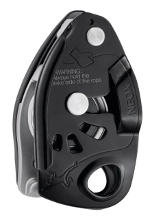 PETZL NEOX BLACK jistící brzda černá
