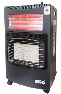MAGG 110156S Kombinovaná skládací plynová 4,2kW a elektrická 1,14kW vč. příslušenství