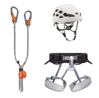PETZL KIT VIA FERRATA EASHOOK 1 feratový set (Boreo vel. M/L, Corax vel. 1, Scorpio Eashook)