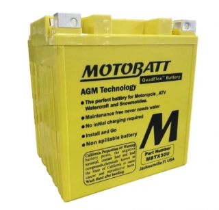 MOTOBATT MBTX30U 12V 32Ah 380A motobaterie