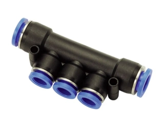 PKG-68 nástrčná rozdělovací spojka - redukovaná 8/6mm