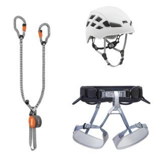 PETZL KIT VIA FERRATA VERTIGO 2 feratový set (Boreo vel. M/L, Corax vel. 2, Scorpio Vertigo)