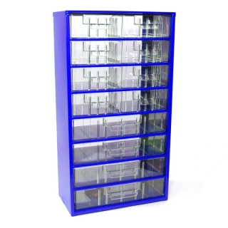 TOKOZ Zásuvkový organizér 12 / 8M, 4L - RAL 5002 - Modrá