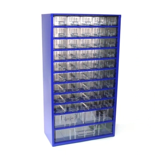 TOKOZ Zásuvkový organizér 12 / 45S, 2M, 1L - RAL 5002 - Modrá