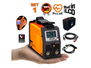 PANTERMAX MMA200pulse SET1 invertorová svářečka MMA/TIG + KUKLA