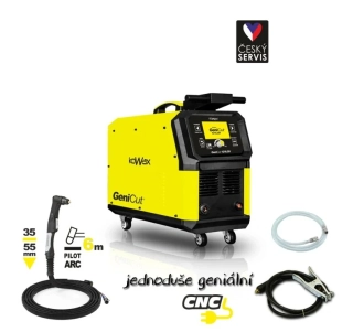 KOWAX GeniCut 121LCD plazmová řezačka, hořák 120A, 6m