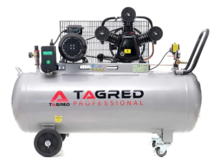 TAGRED TA309 Olejový kompresor 200L, výkonný třípístový kompresor 3kW, 400V