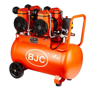 BJC B88008 Kompresor bezolejový 50 l, 4 písty, 230 V, 8 bar, tichý