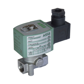 ASCO E262NCS-14B-230VAC solenoidový ventil nerez 2/2 NC, 230VAC