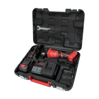 M7 DG-502A1 aku úhlová bruska s regulací 125mm, 18V/5,0Ah + kufr
