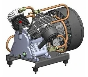 ORLÍK EKA 18/15 vysokotlaký olejový agregát ke kompresoru 4kW, 400V, 15bar
