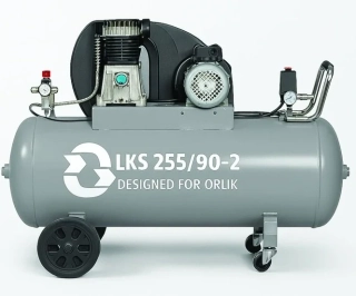 ORLÍK LKS 255/90-2 Profesionální olejový kompresor 1,5kW, 230V