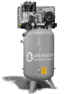 ORLÍK LKS 653/270V Profesionální vertikální olejový kompresor 4kW, 400V