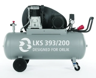 ORLÍK LKS 393/200 Profesionální olejový kompresor 2,2kW, 400V