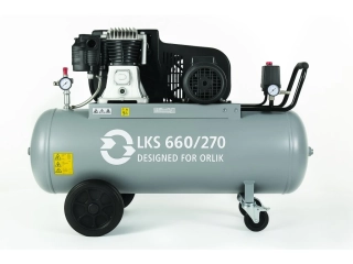 ORLÍK LKS 660/270 Profesionální olejový kompresor 4kW, 400V