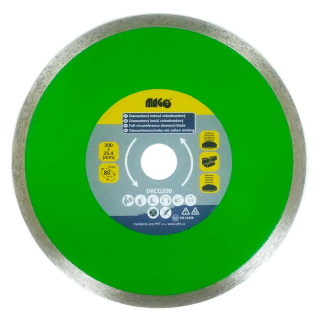 Magg DKCQ200 Diamantový kotouč celoobvodový 200x25,4mm