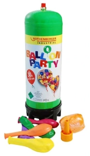 Rothenberger 035206E Balloon párty sada – pro cca 15–30 balónků