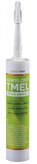 Den Braven - akrylový tmel 310 ml kartuše - bílý