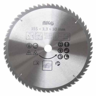 Magg 9335560 Pilový kotouč 355x3,3x30mm/60 zubů - střídavě šikmé