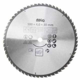 Magg 9350060 Pilový kotouč 500x4,0x30mm/60 zubů - střídavě šikmé
