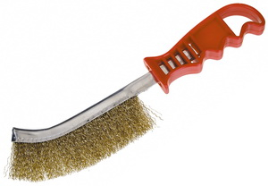 MAGG BL97079 Kartáč ruční, vlnitý drát BS 0,30, plastová rukojeť