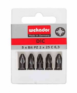 WEKADOR - sada bitů PZ1,2 - PH1,2 - TX30 - 5 ks DCL