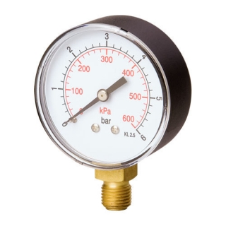 Manometr MS04-14 manometr 63mm, 1/4", 0-10bar ke kompresoru