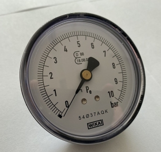 Aircraft Náhradní manometr pro pneuhustič PRO Ø 80 mm, cejchovatelný - 2102601